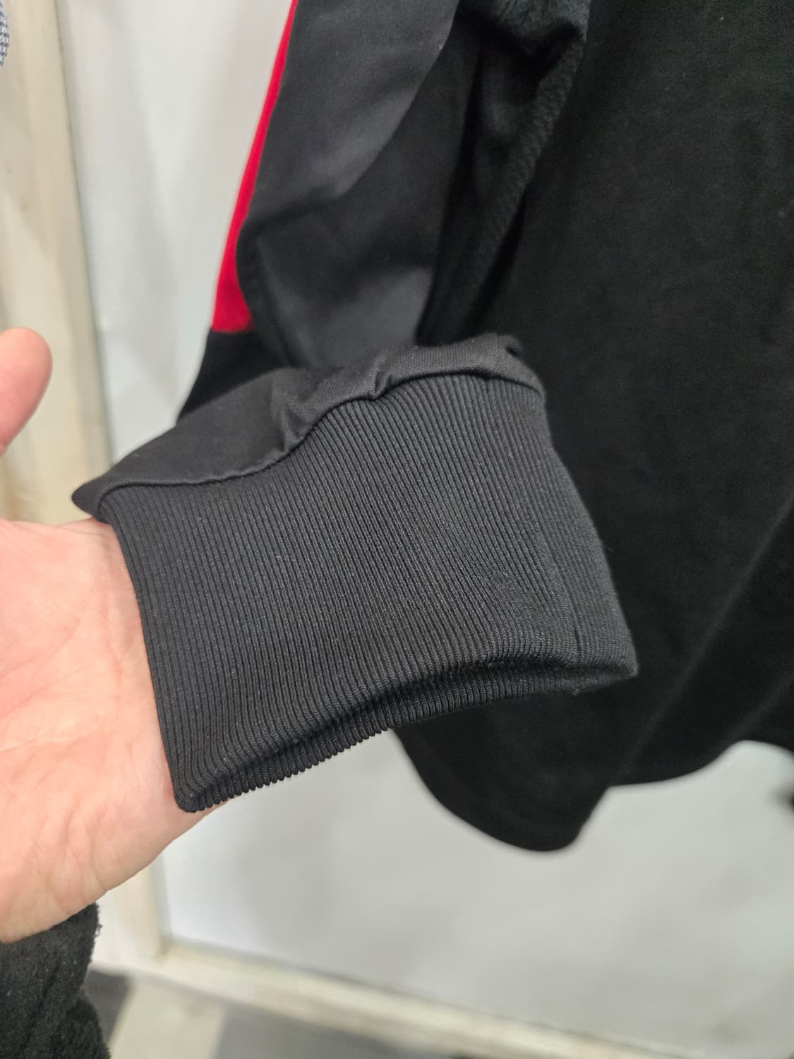 105,XL )) New balance 뉴발란스 져지! 블랙 & 레드 상품이미지4