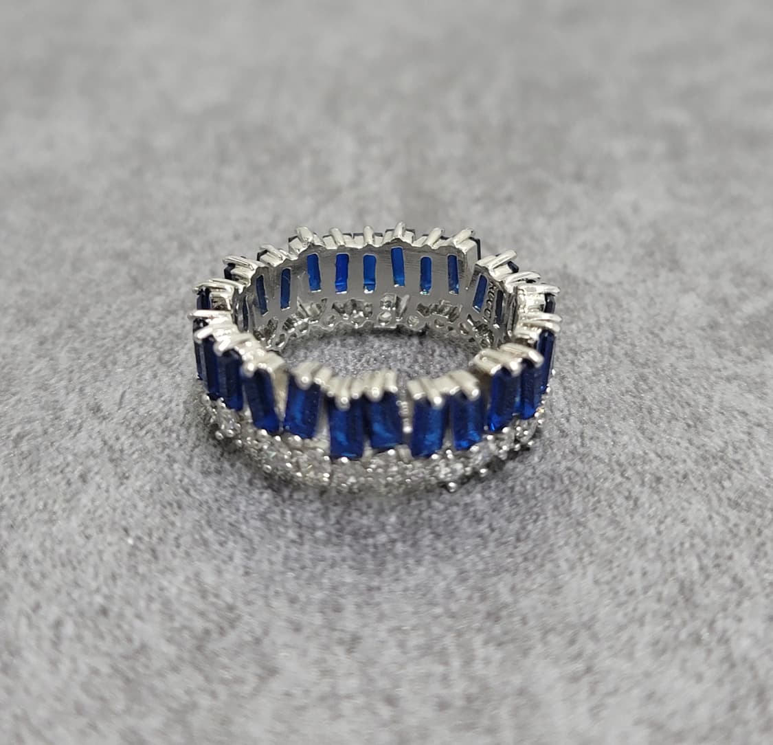 blue cubic ring 상품이미지3