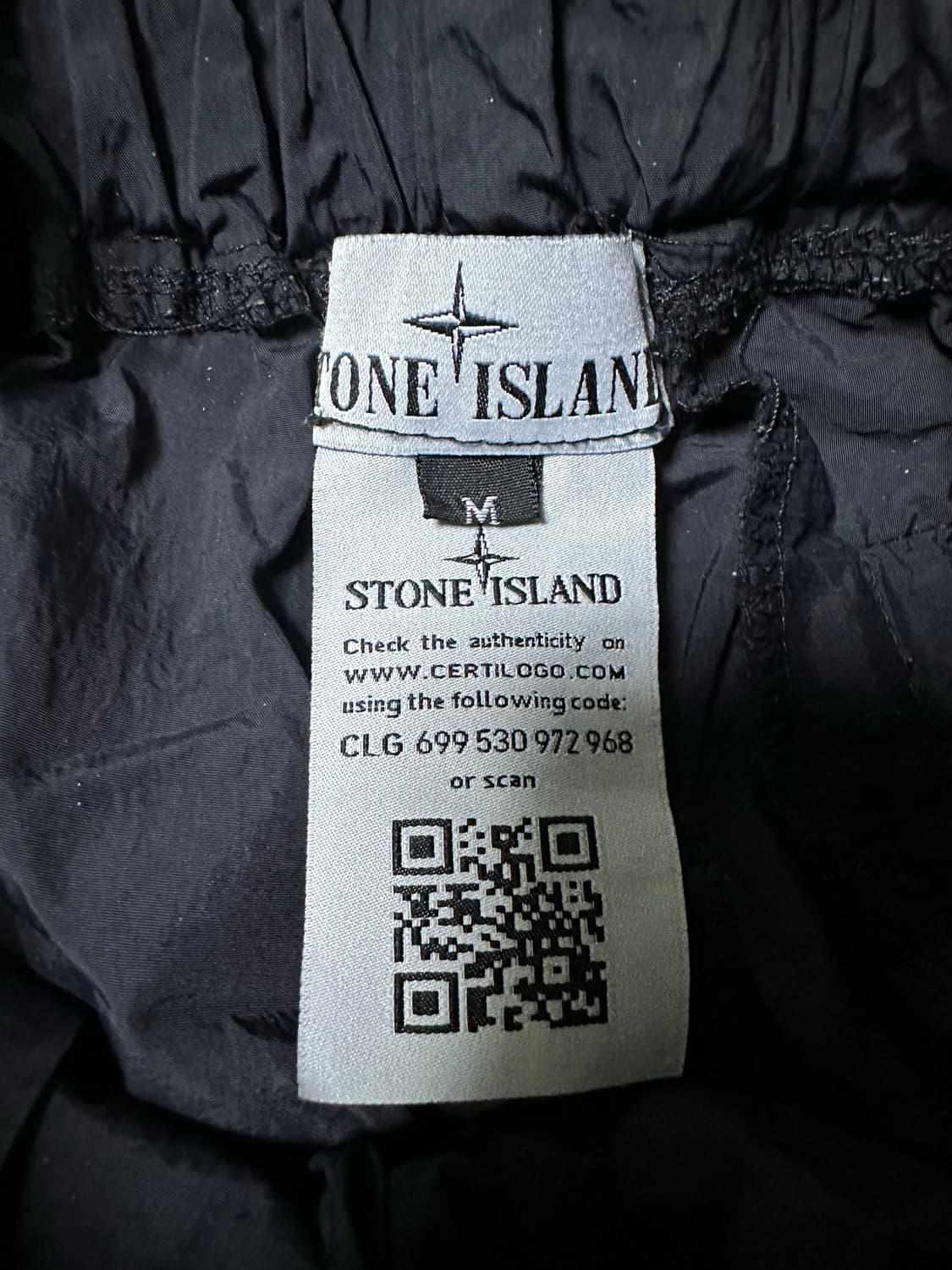 스톤아일랜드 블랙 반바지 상품이미지4