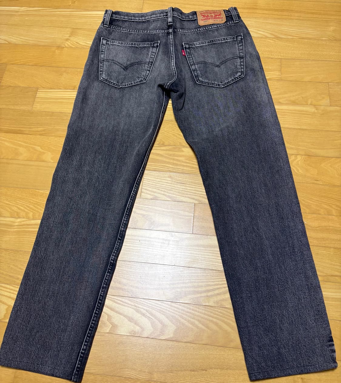 리바이스 502 블랙 워싱 데님 판매합니다! 상품이미지5