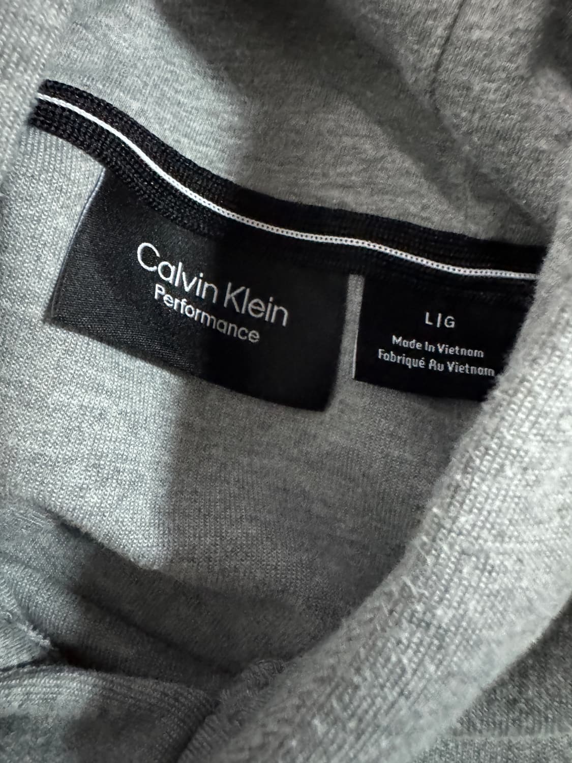 캘빈클라인 시그니처 스펠 로고 후드티 L 상품이미지3