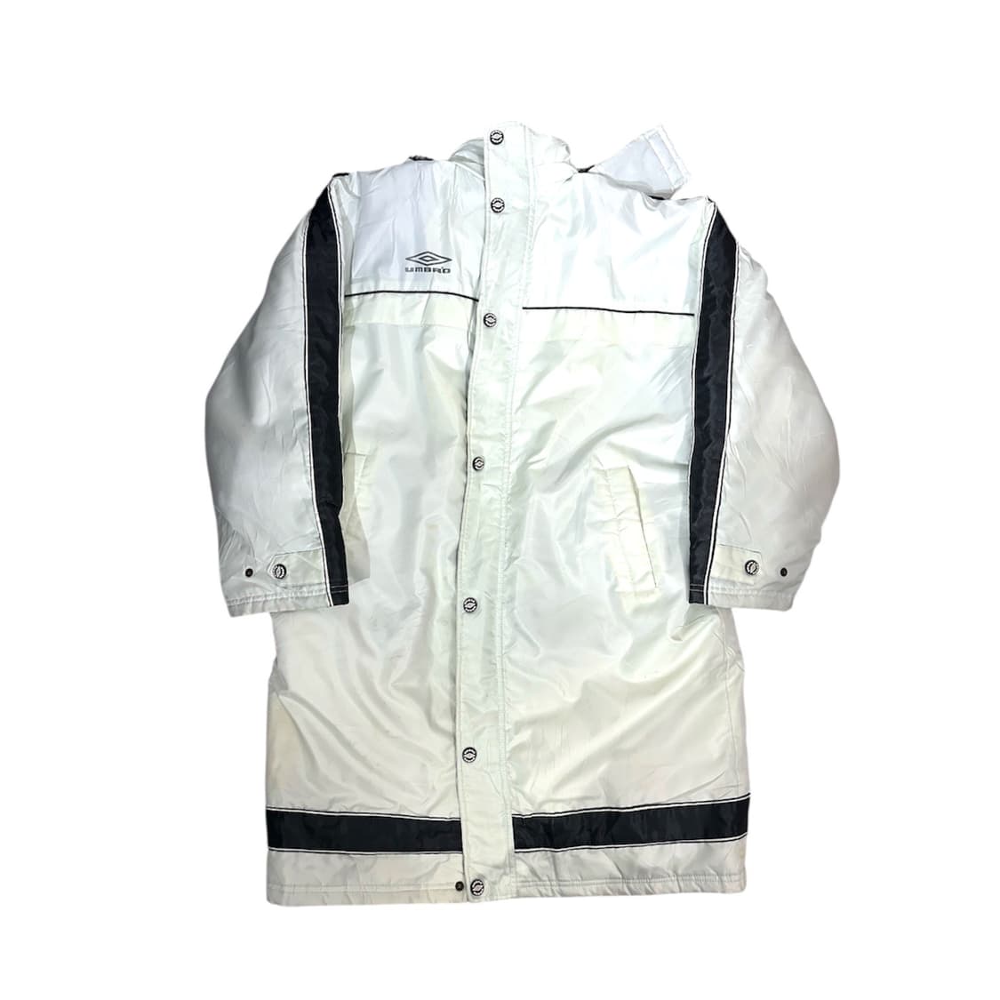 엄브로 민트 빅 로고 돕바 롱패딩 점퍼 올드스쿨 후드 자켓 M 상품이미지4