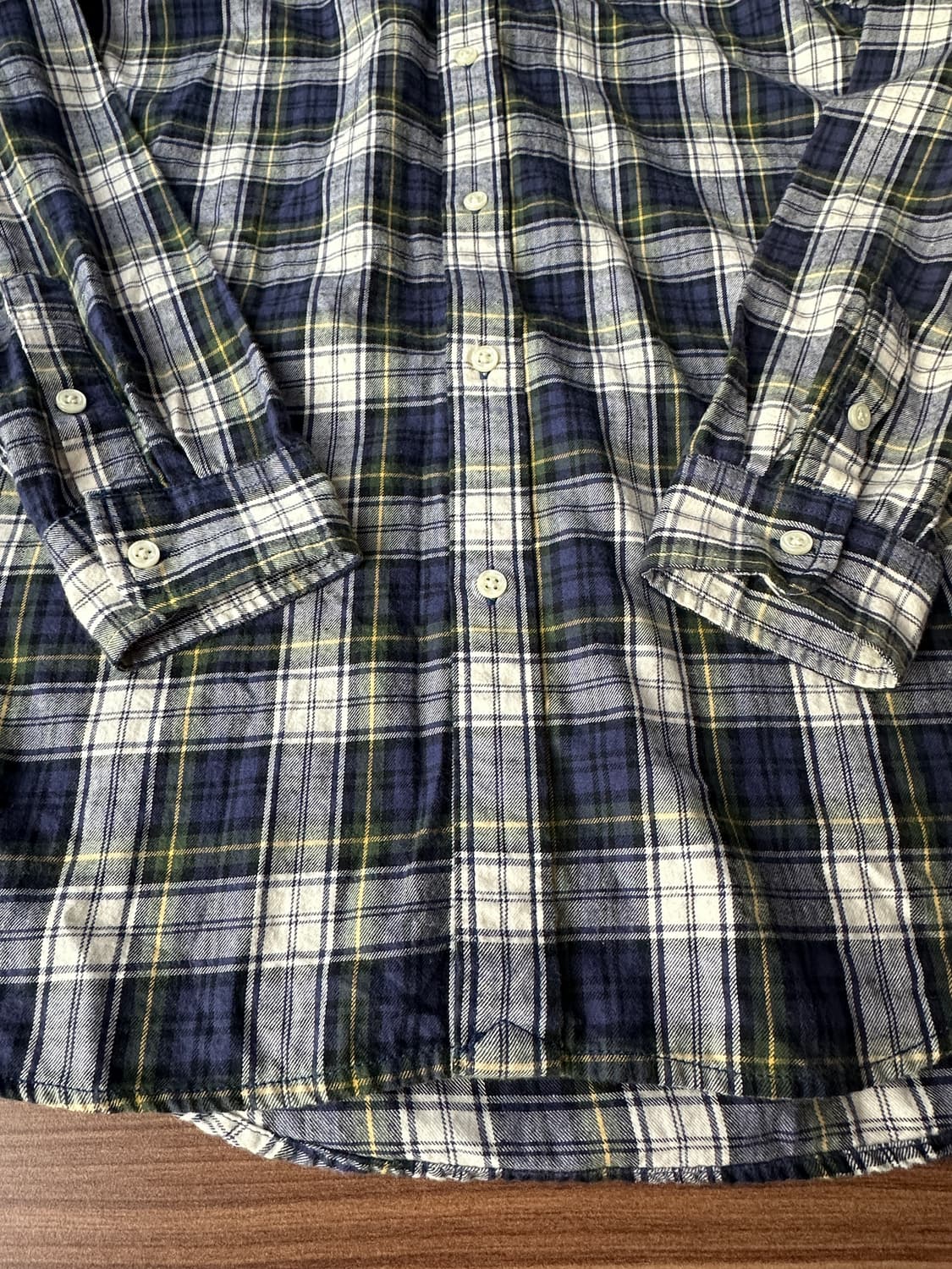 폴로 랄프로렌 보이즈 체크 셔츠 XL 상품이미지5