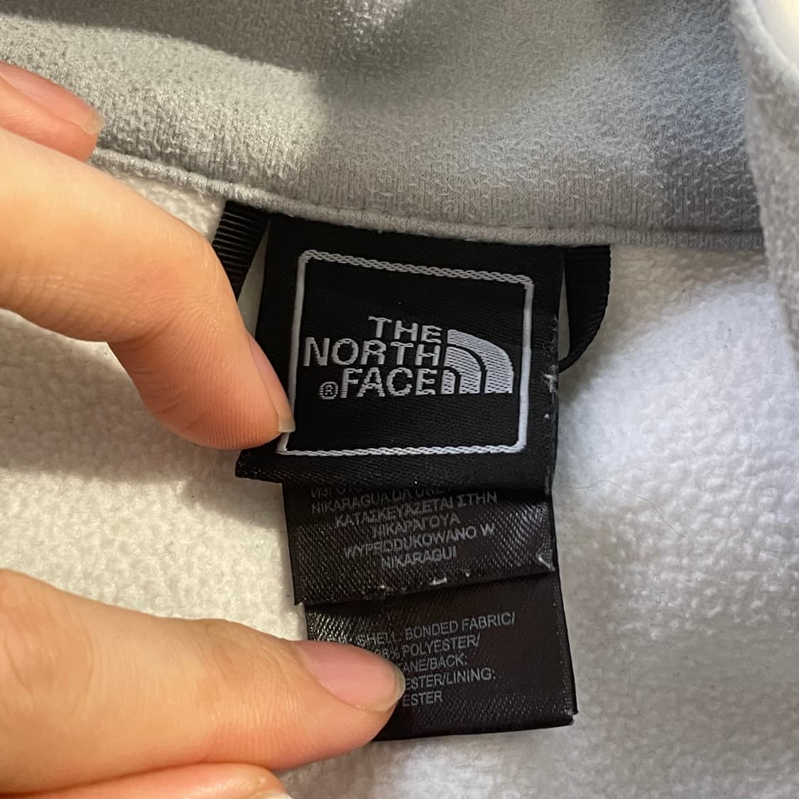 노스페이스 정품 여성 여자 화이트 자켓 상품이미지6