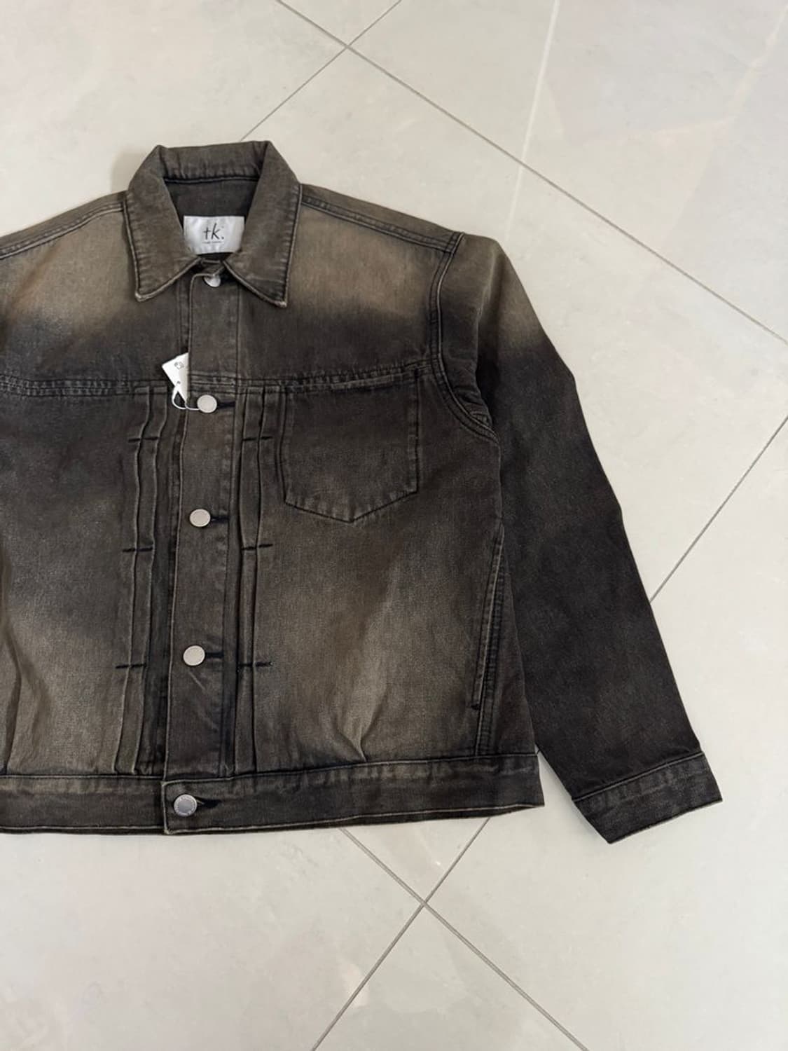 DENIM BLOUSON 워시드 데님 자켓 상품이미지3