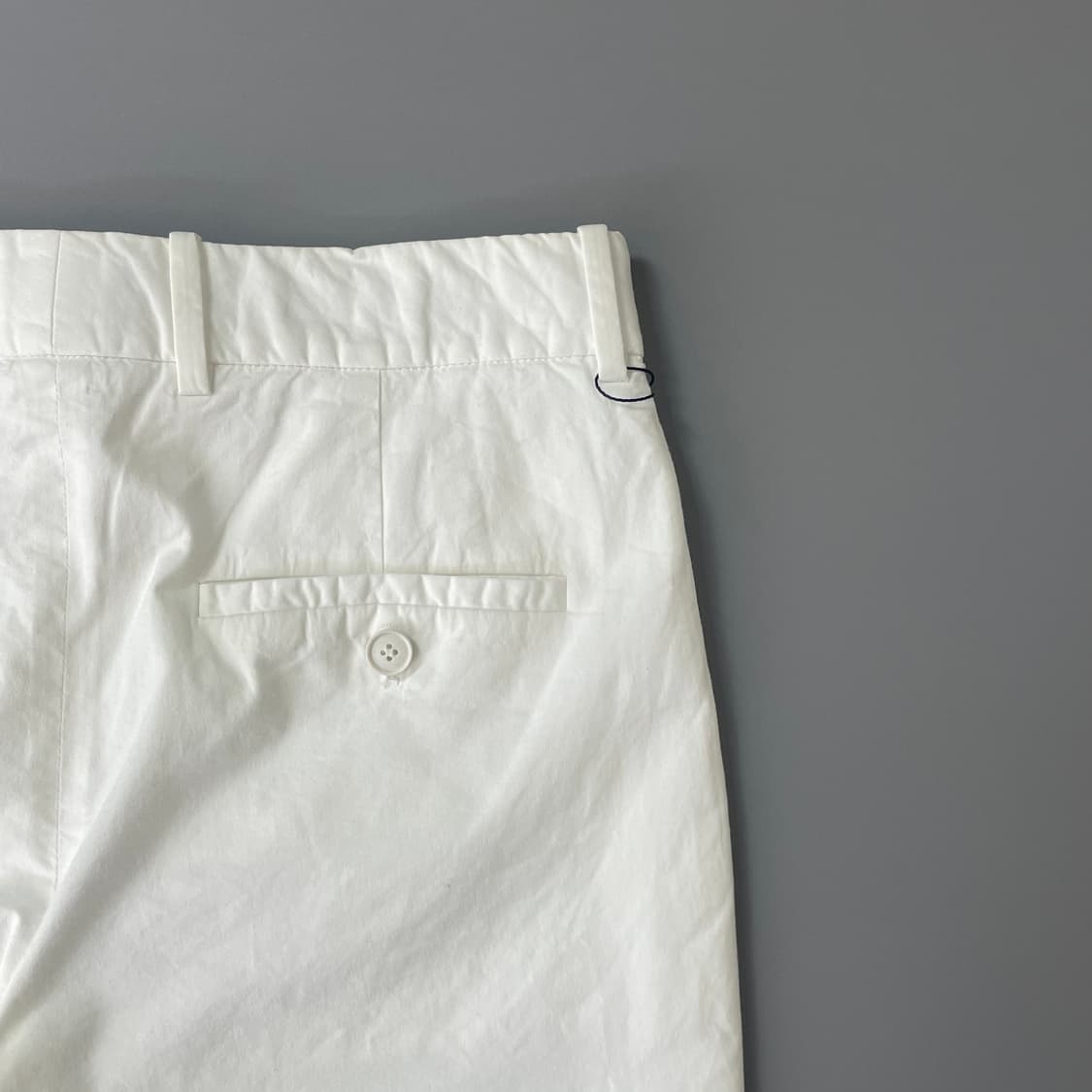 (26) 띠어리 화이트 코튼 하프팬츠 상품이미지7