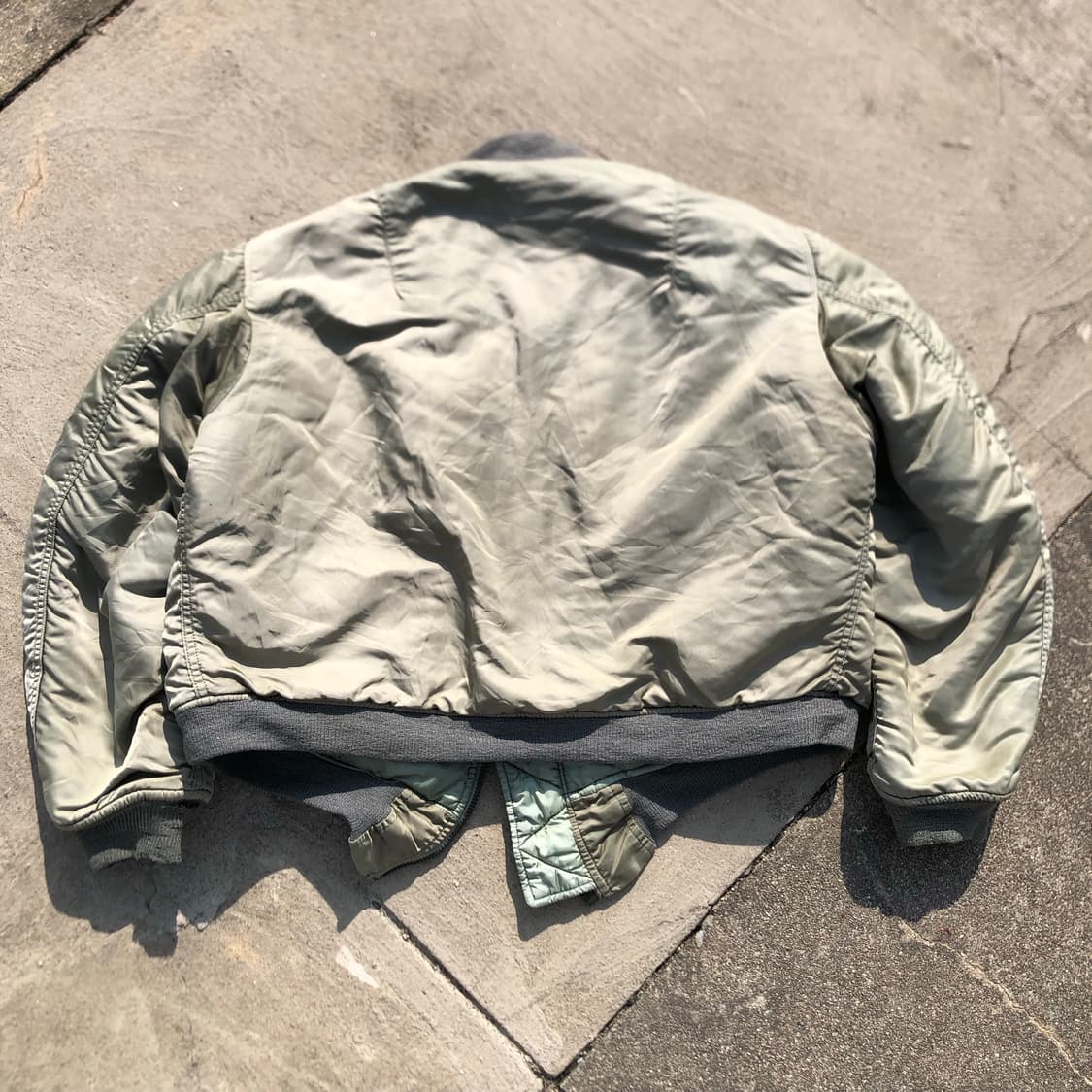 [XL] 80s 알파 인더스트리 Ma1 항공점퍼 상품이미지2