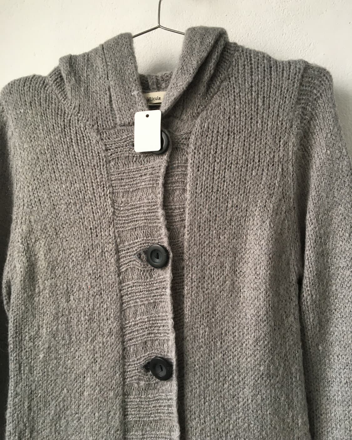 Hood knit cardigan 상품이미지4