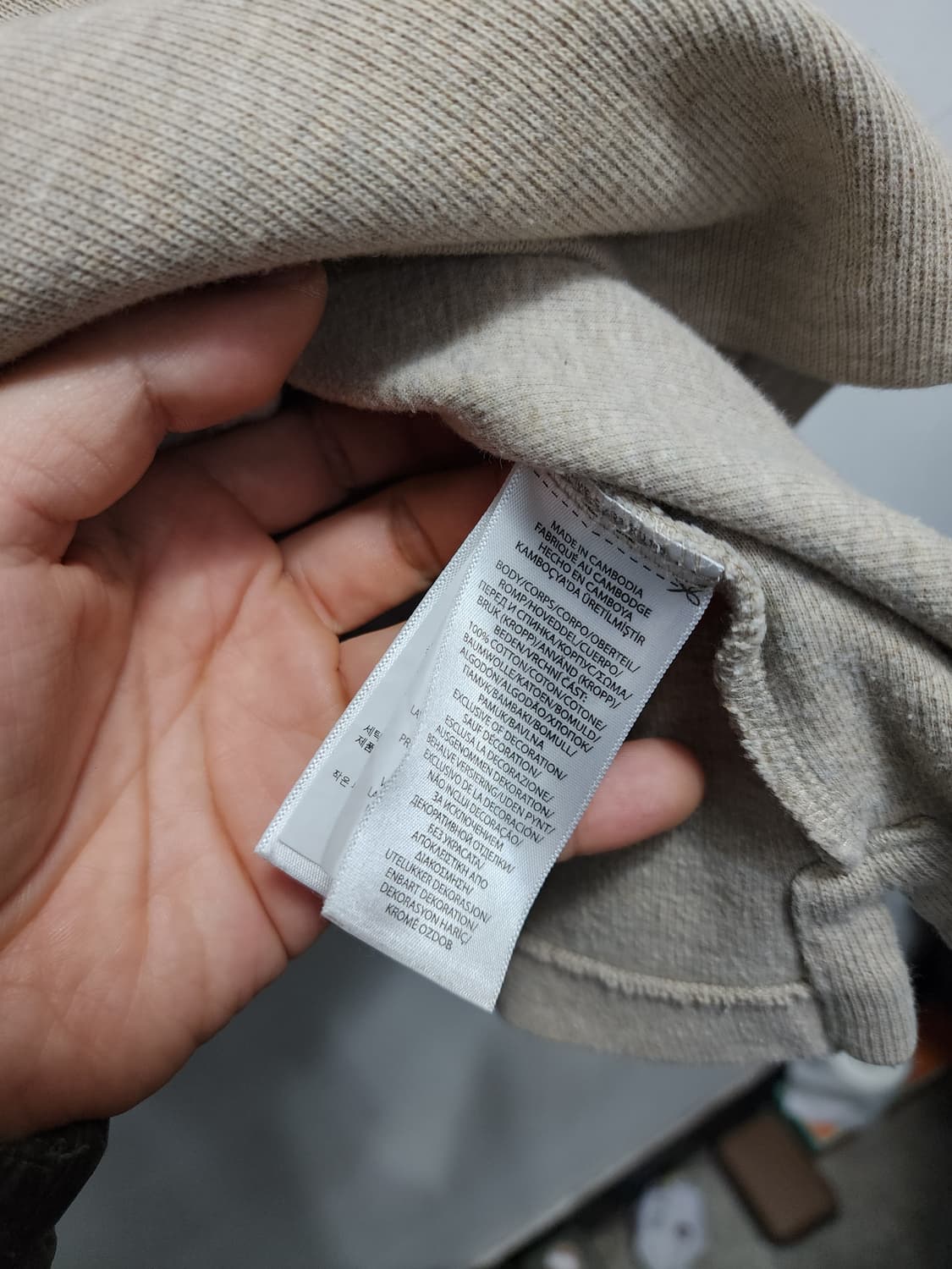 폴로 랄프로렌 베이지 하프집업  상품이미지4