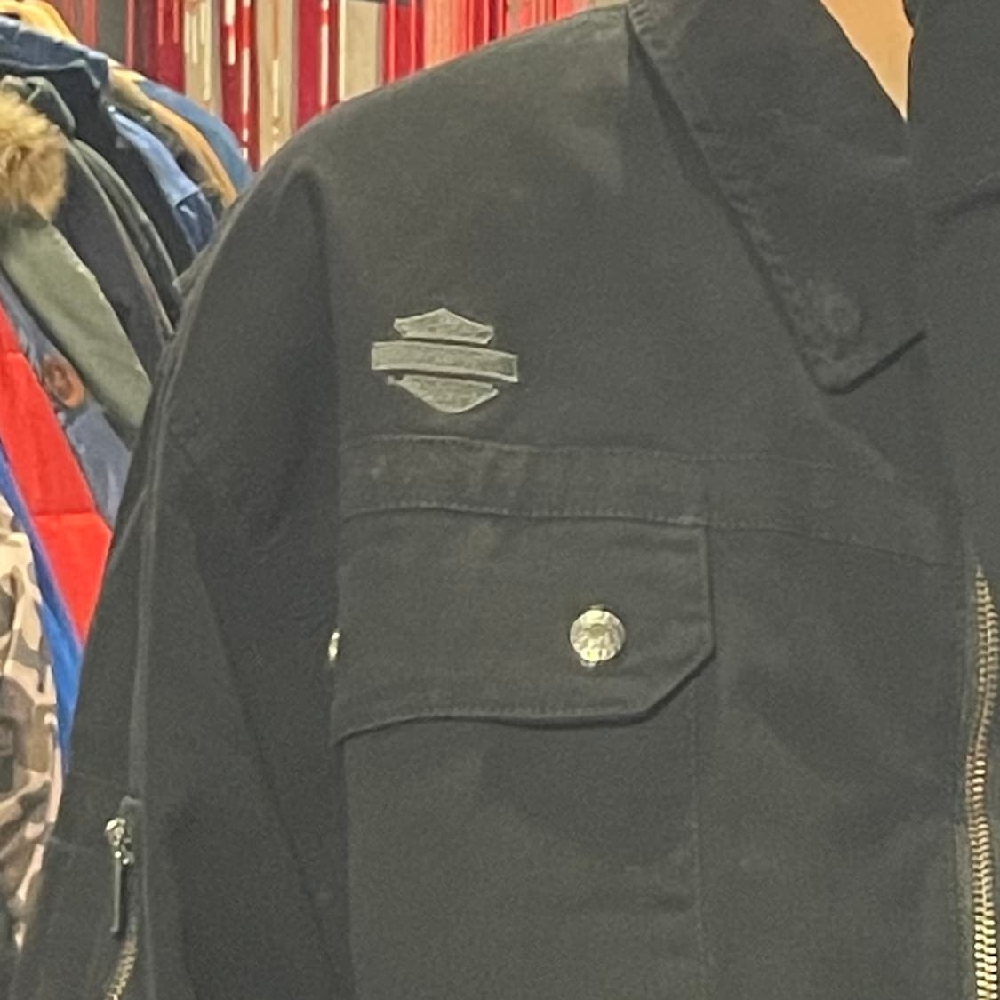 [IM] Harley Davidson 할리 데이비슨 블랙 자켓 상품이미지5