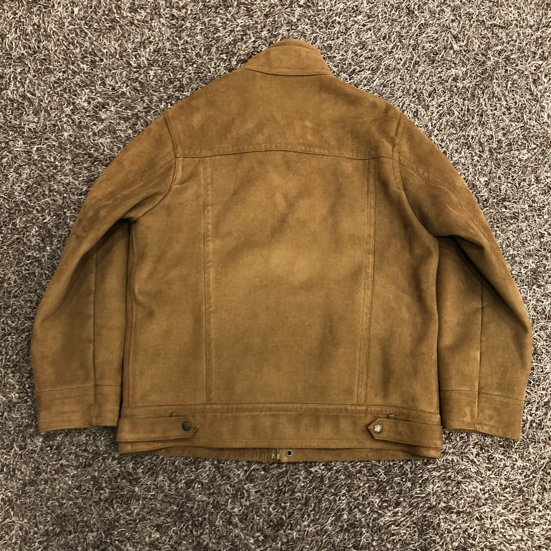 UGIZ 스웨이드 브라운 퍼 무스탕 자켓 상품이미지5