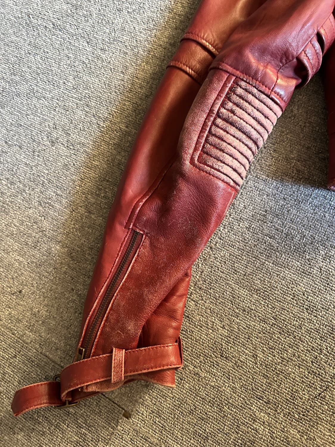 VTG Red Crop Coat M 상품이미지8