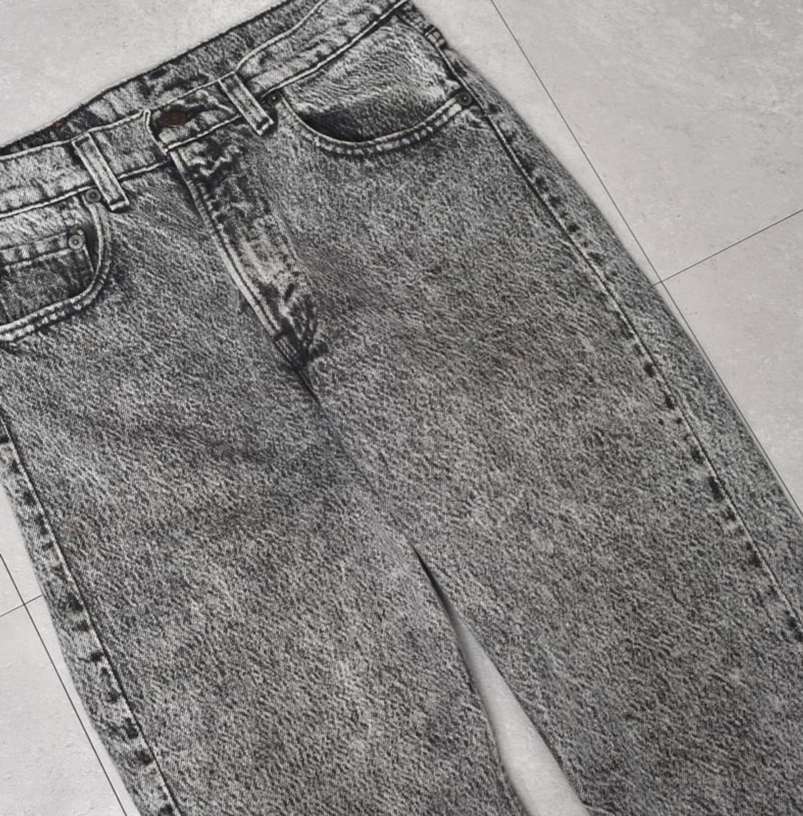 0S 리바이스 505 돌청 청바지 데님팬츠 USA  N1135 상품이미지5