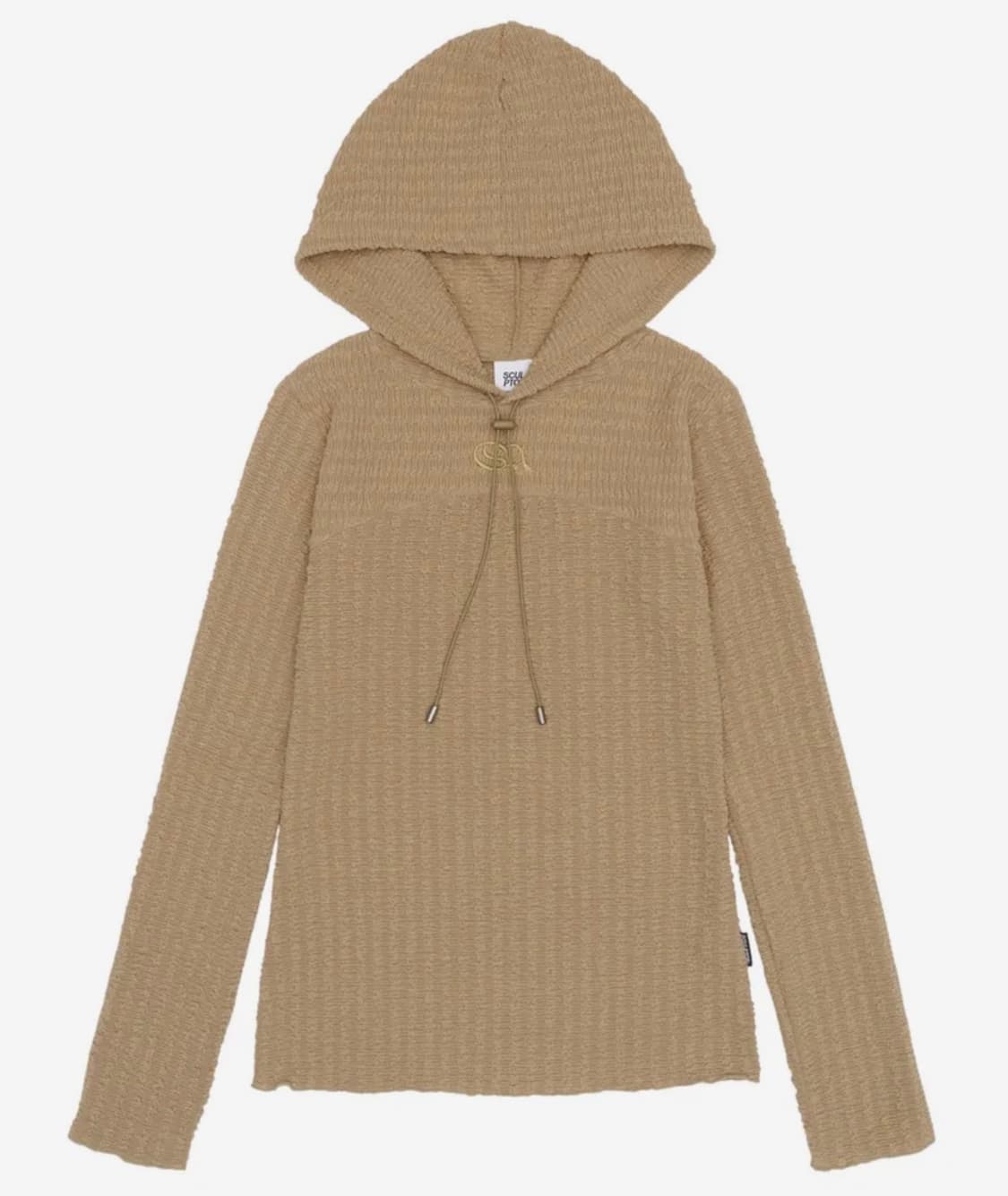 스컬프터 E-string Crinkle Hoodie 상품이미지2