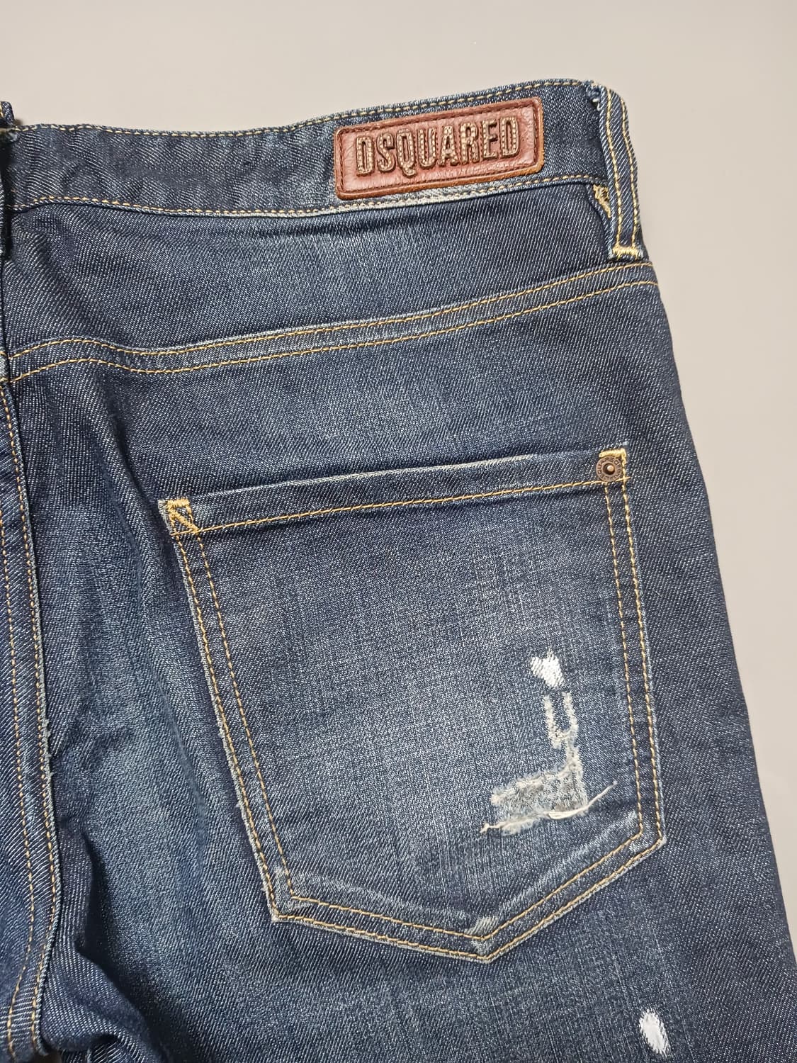 [36] 디스퀘어드2 녹워싱 슬림진 청바지 상품이미지9