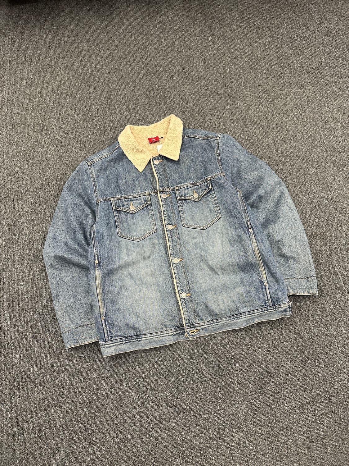 XL) 오클리 셰르파 트러커 데님자켓 상품이미지2