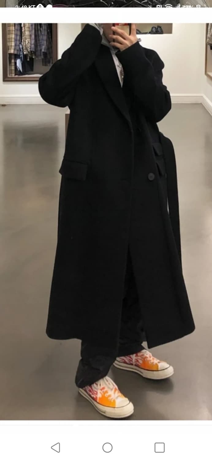 우영미 19fw 숄카라 로브 롱 코트 팝니다 상품이미지1