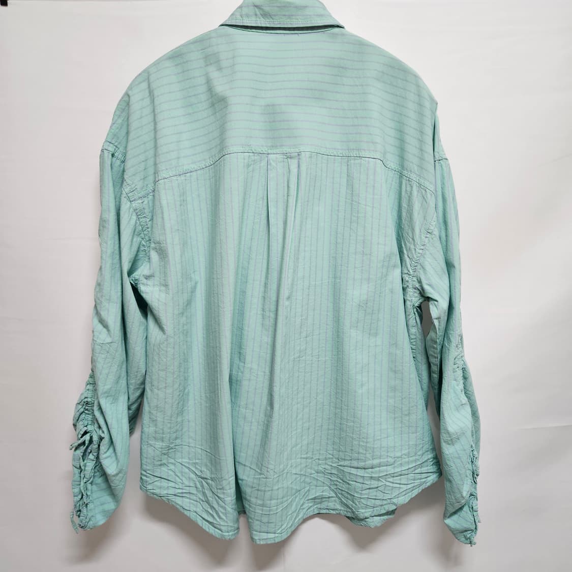 Japan Vintage 스트라이프 셔링 셔츠 F 상품이미지4