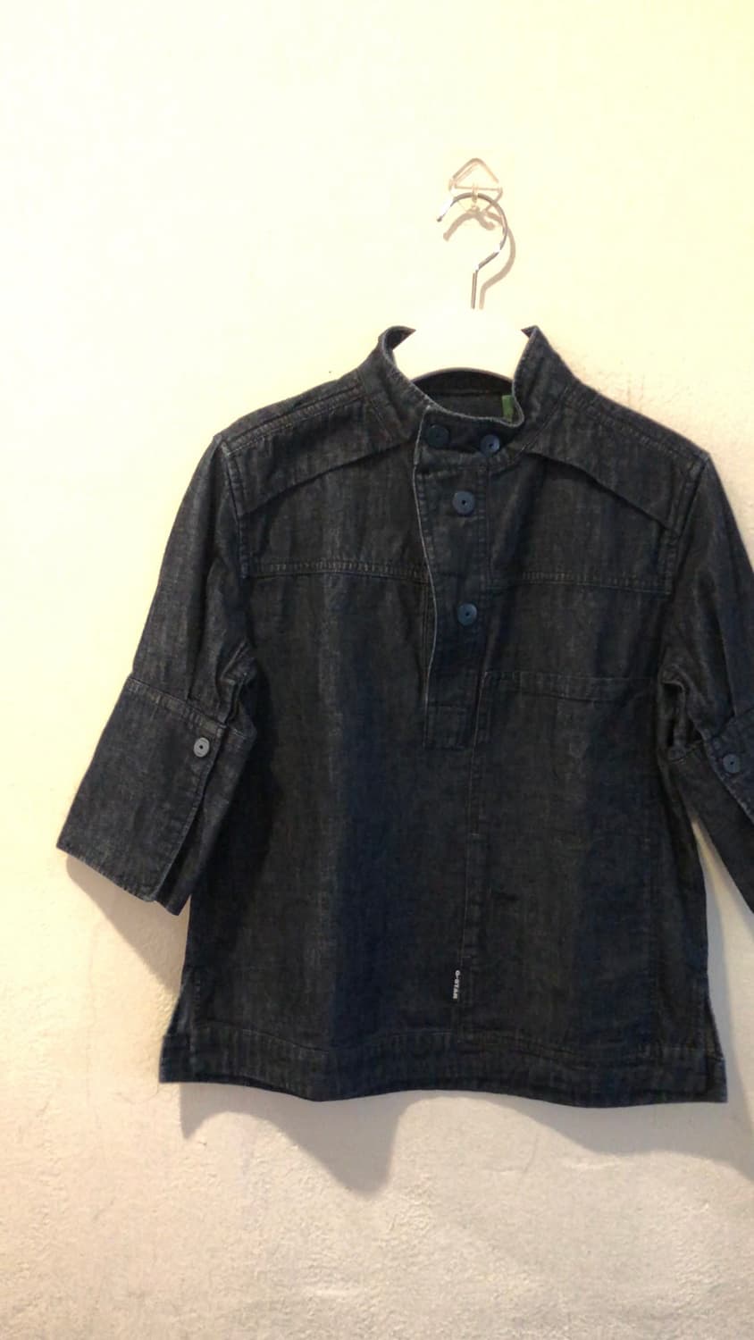 지스타 데님 블라우스 상품이미지1