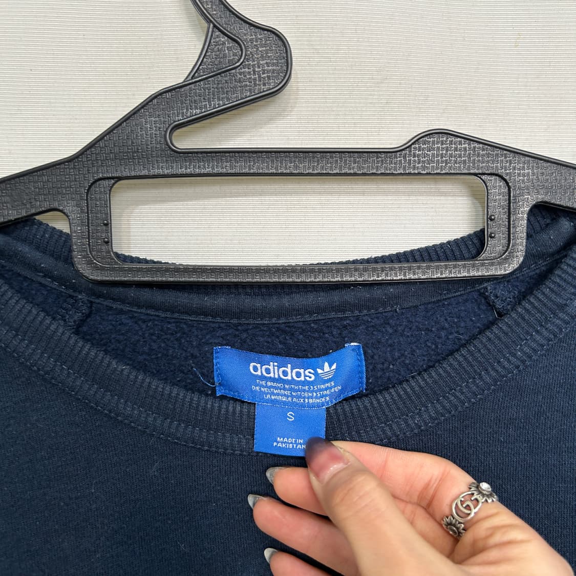 아디다스 기모 맨투맨 S 남녀공용 상품이미지2