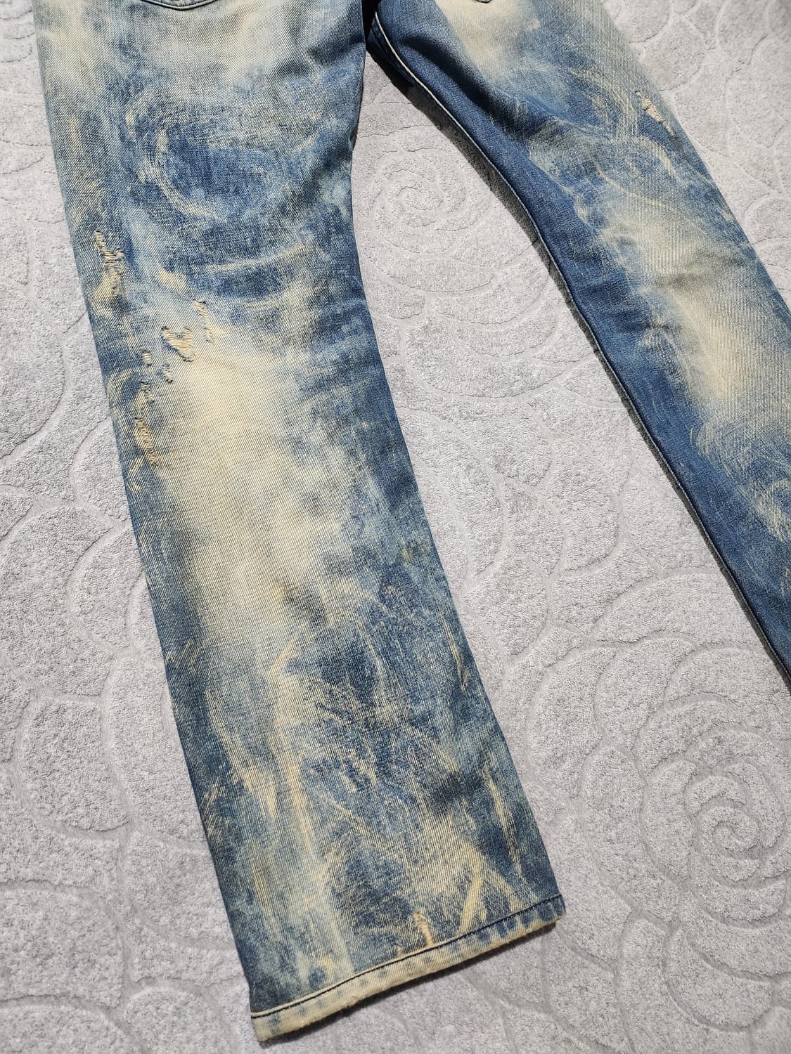 //디젤(Diesel) 빈티지 워싱 디스트로이드 진 상품이미지9