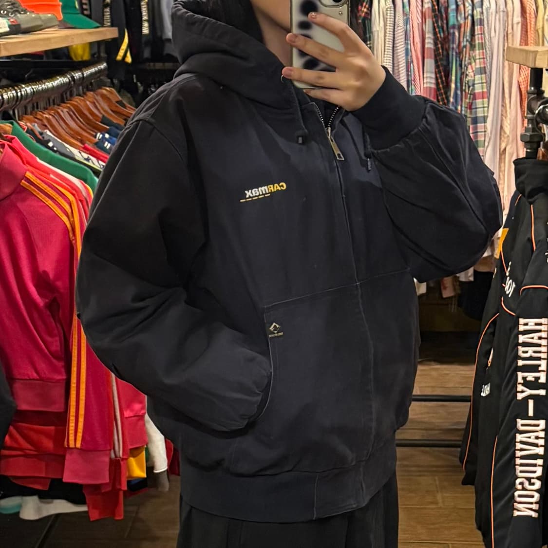 [HI] VTG 드라이덕 카맥스 후드 워크 자켓 네이비 상품이미지4