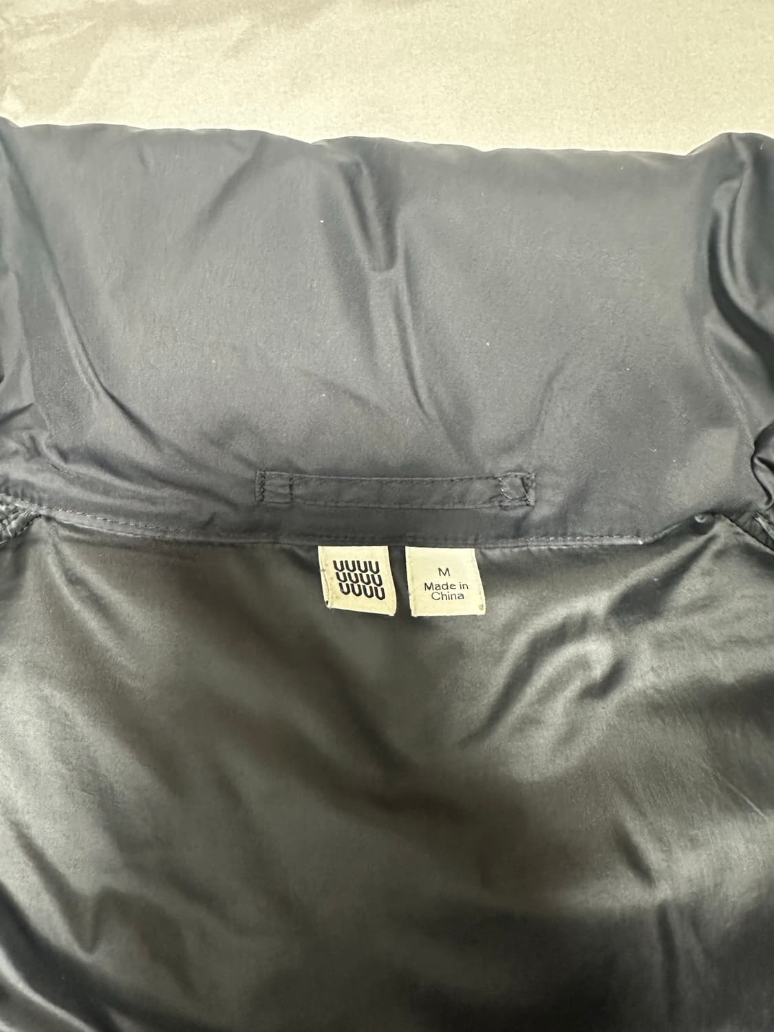 [M] 유니클로U 르메르 패딩 봉패딩 블랙 상품이미지3