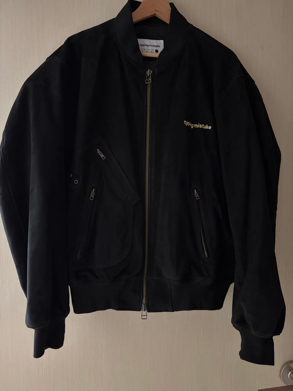 [L] 타이핑미스테이크 고트 스웨이드 할리 블루종  상품이미지4