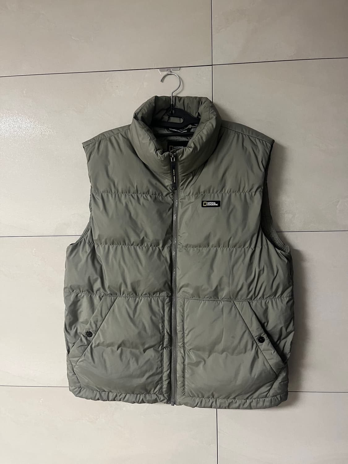 내셔널지오그래픽 패딩 베스트 조끼 리첸카키 [L] 상품이미지3