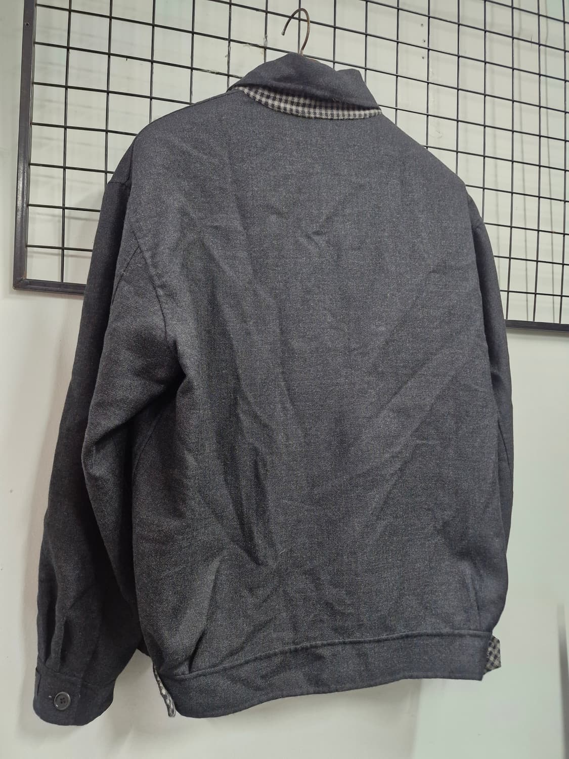 105XL 입생로랑 울 블루종 자켓. 상품이미지7