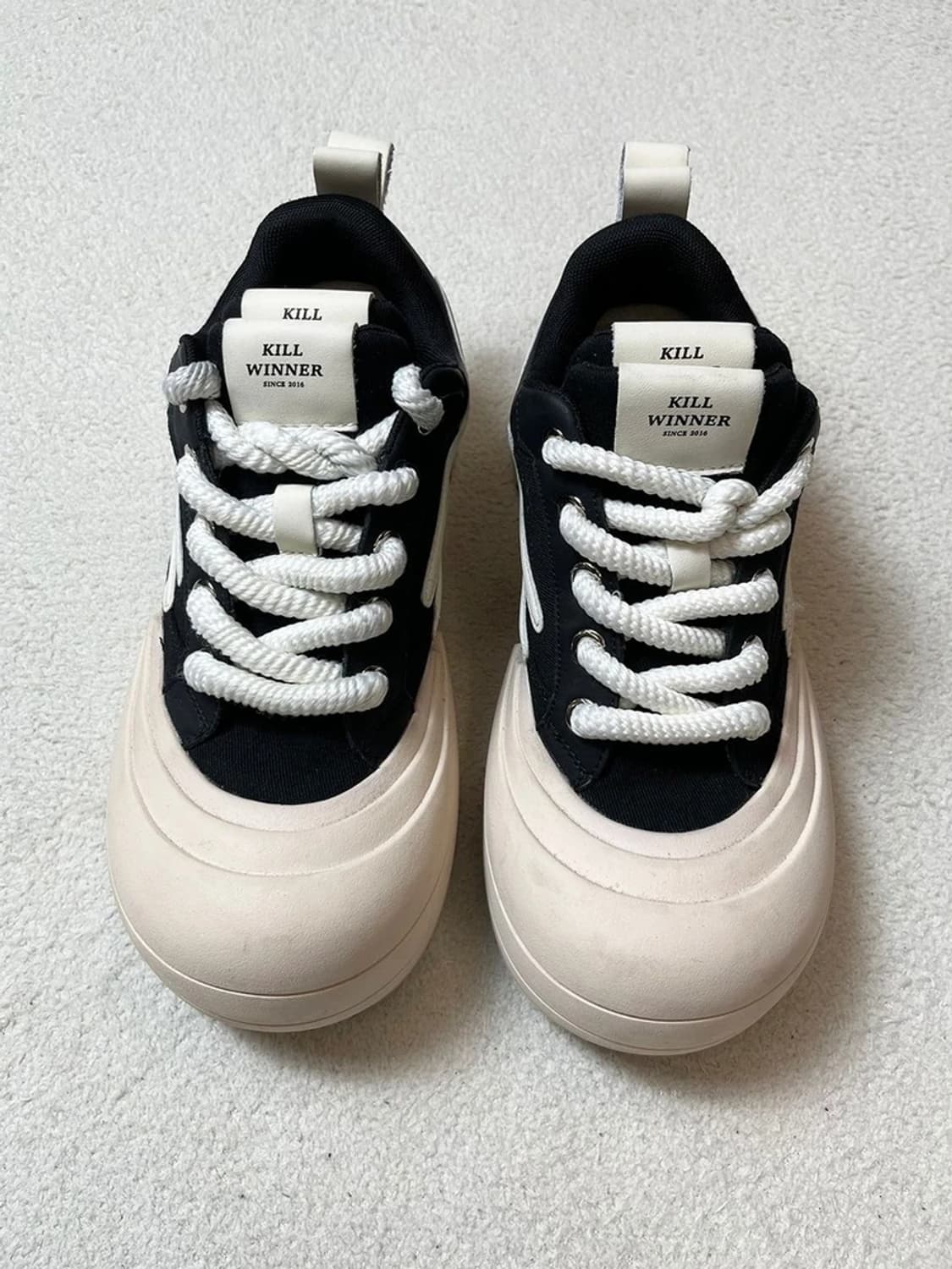 킬위너 KILLWINNER 시그니처 쉐입 스니커즈 A1885 상품이미지2
