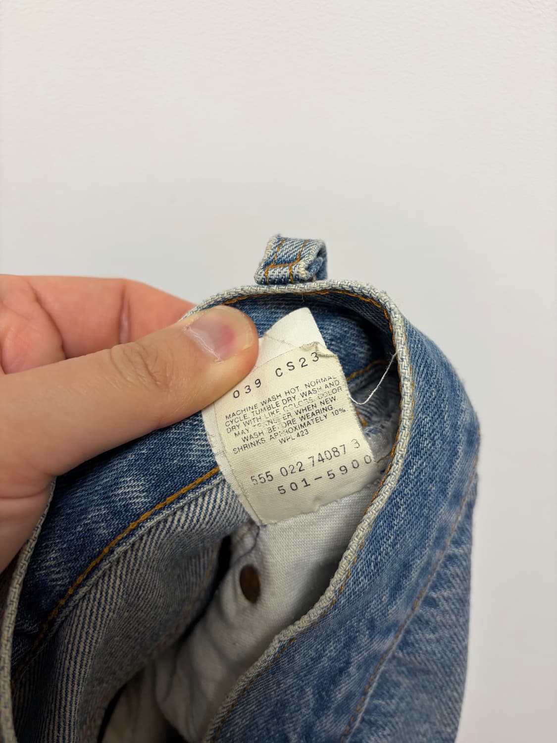 90s 리바이스 501 made in usa 상품이미지8