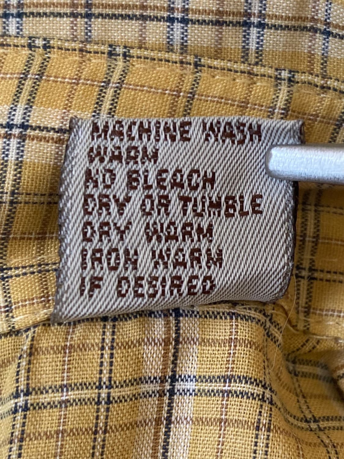 빈티지 체크 포켓 셔츠 (Man XL) AB1314 상품이미지7