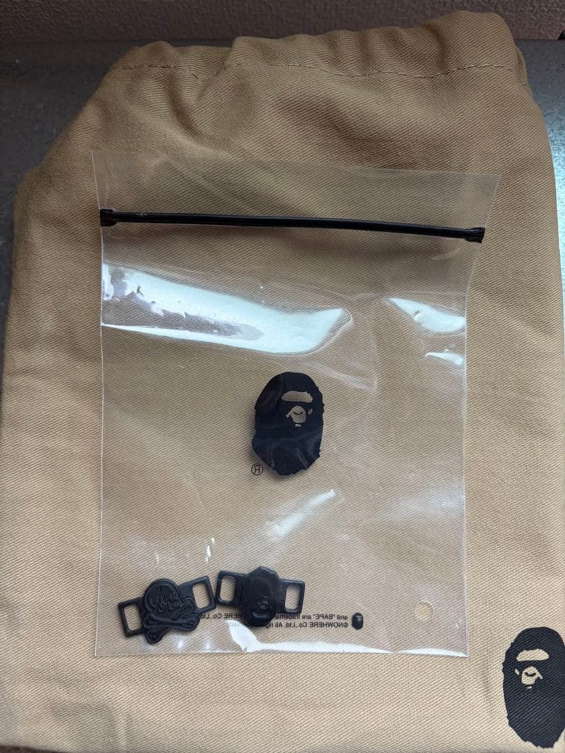 베이프 x 네이버후드 베이프 스타 로우 블랙 상품이미지7