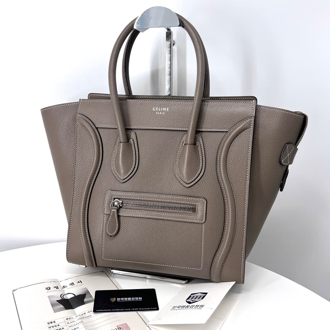 [감정완료] 셀린느 마이크로 러기지백 토트백 수리 상품이미지3