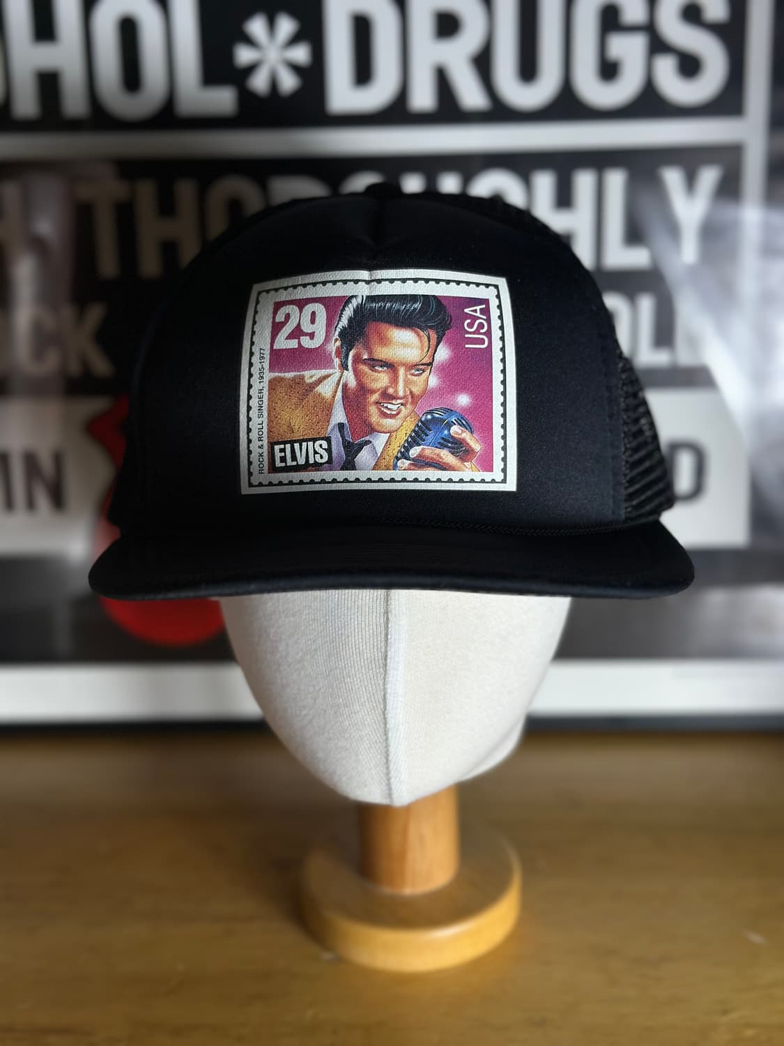 90s Elvis 빈티지 엘비스 트러커캡 상품이미지1