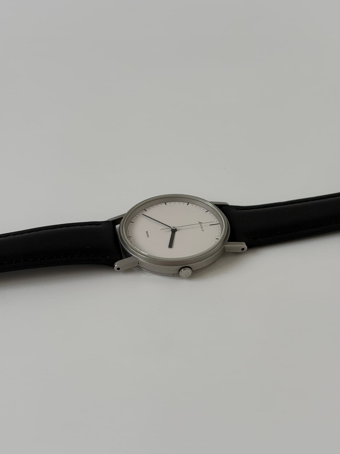 1990s Avenue White Dial Silver Quartz 상품이미지6