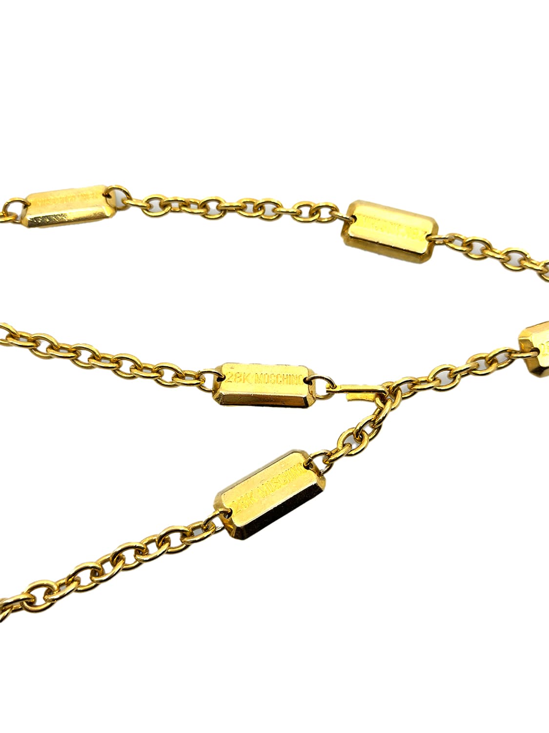 Moschino Gold Chain Belt 상품이미지3