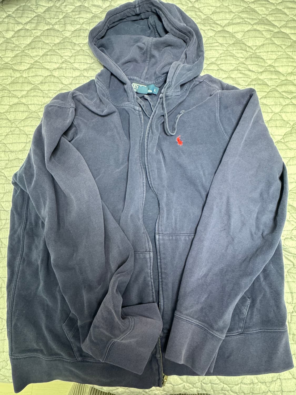 폴로 랄프로렌 후드집업 네이비 상품이미지1