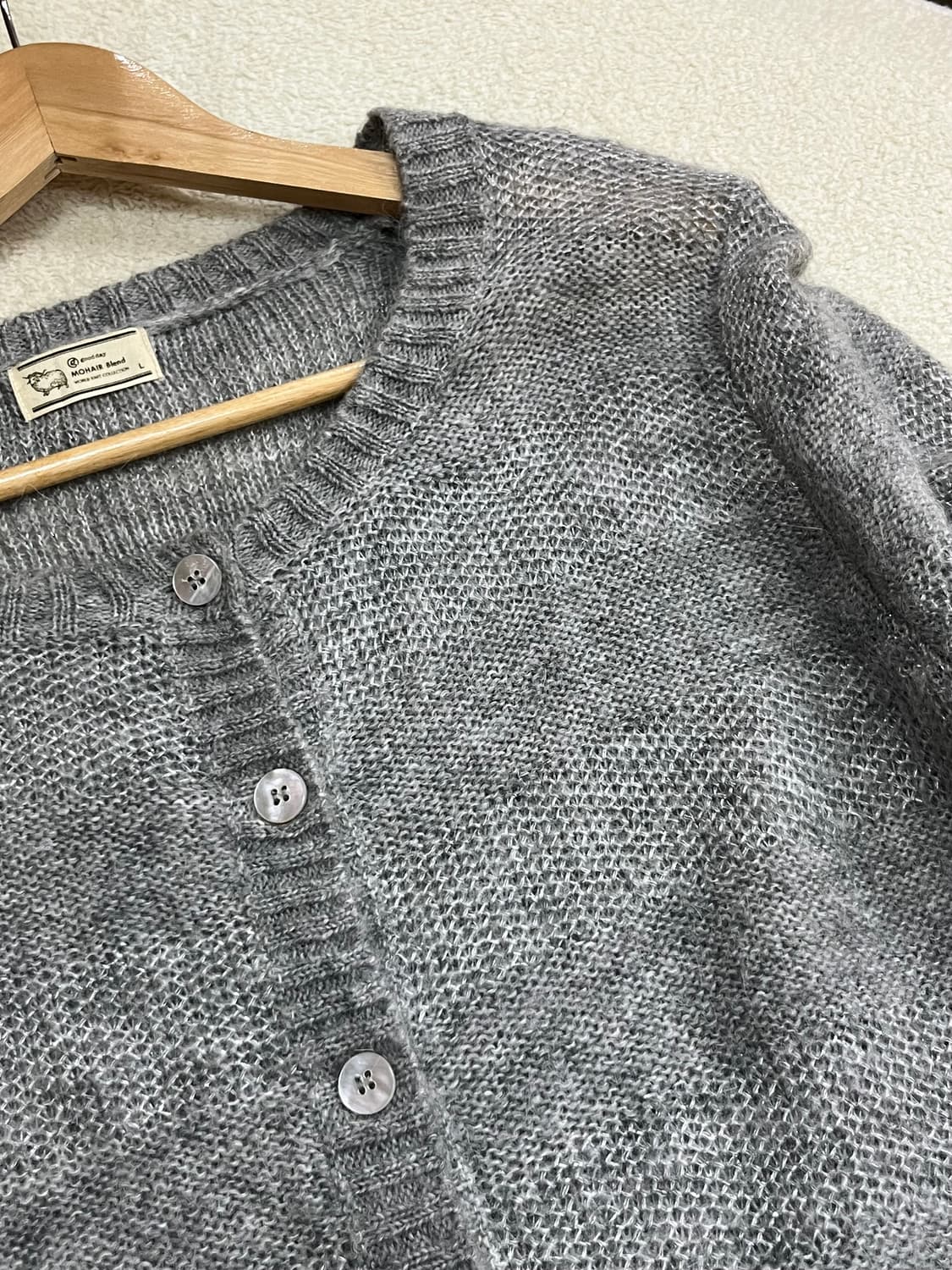 모헤어 블렌디드 가디건 상품이미지4