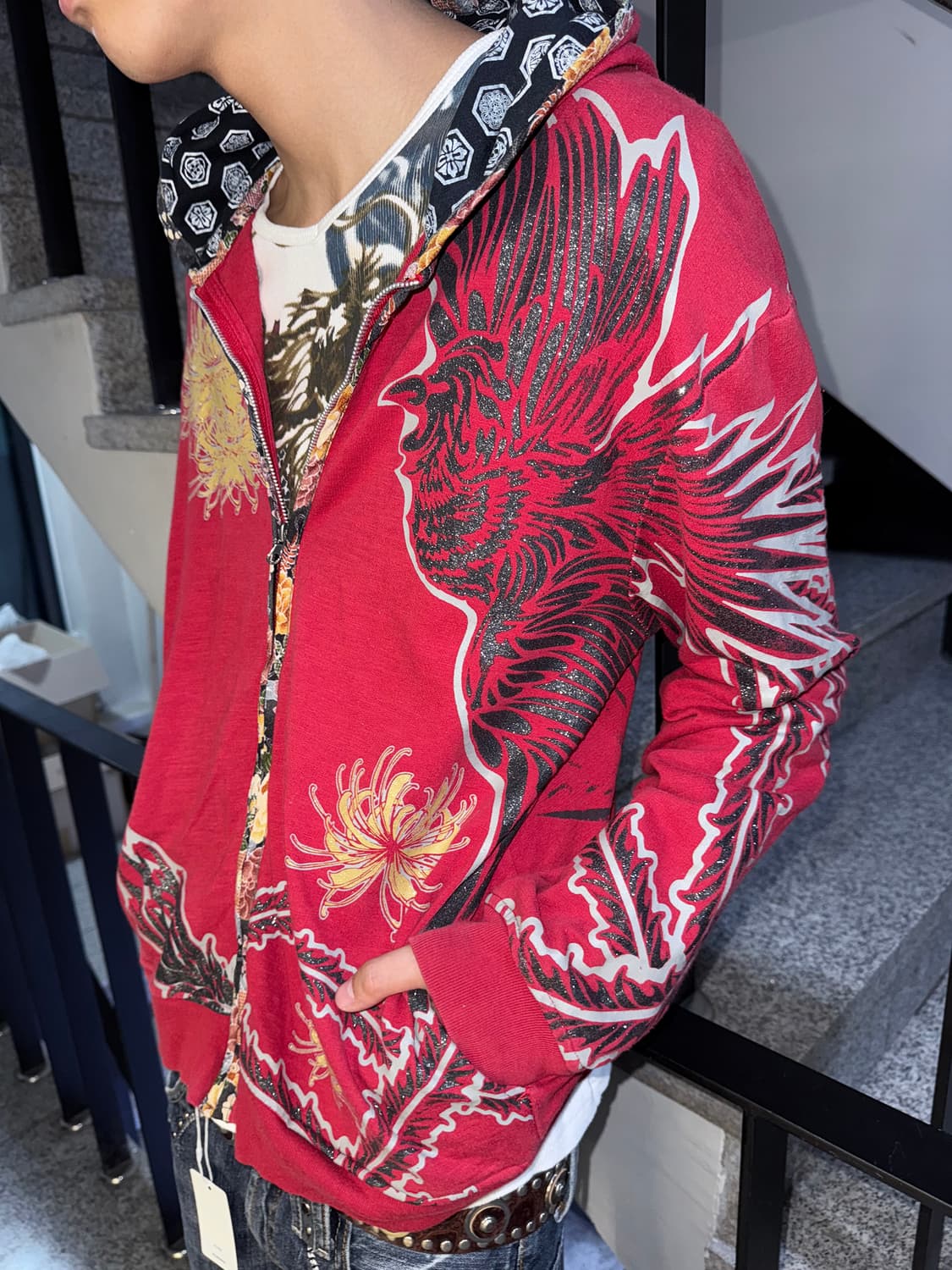 irezumi hood zipup 상품이미지3