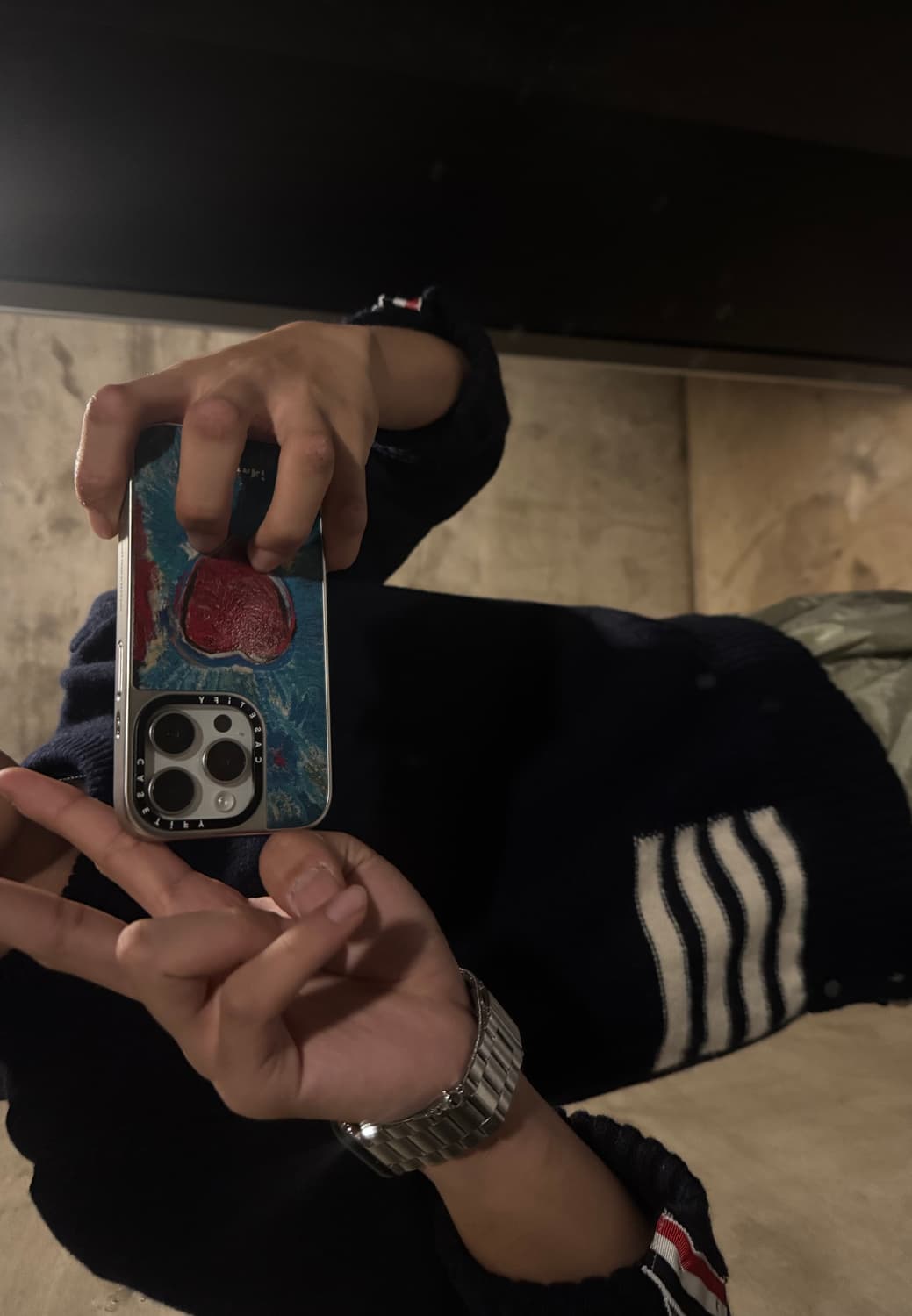 (오케이몰정품) 톰브라운 인트라시아 니트 상품이미지5