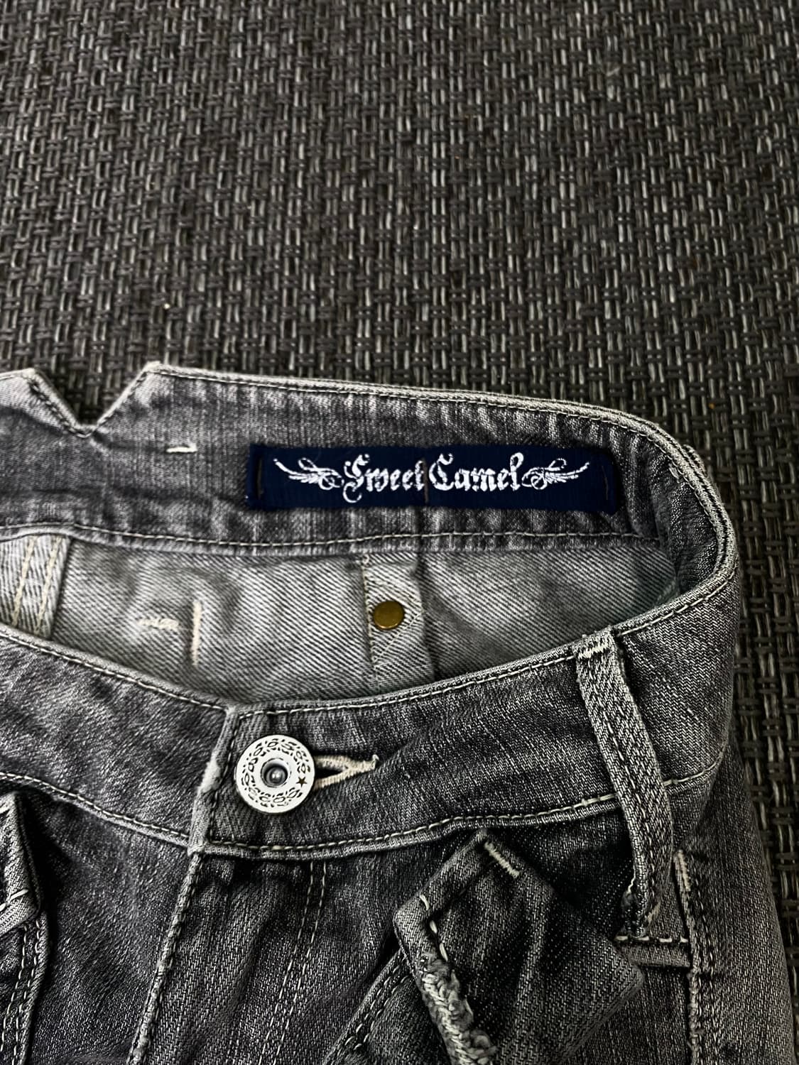 [Smeet Camel]Y2K Mood Pocket Detail Grey 상품이미지7