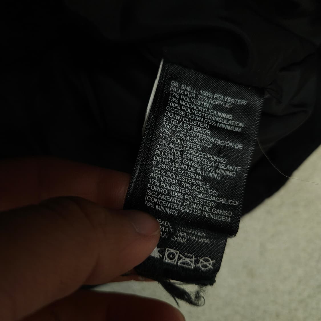 노스페이스 구스 다운 파카 XL 상품이미지5