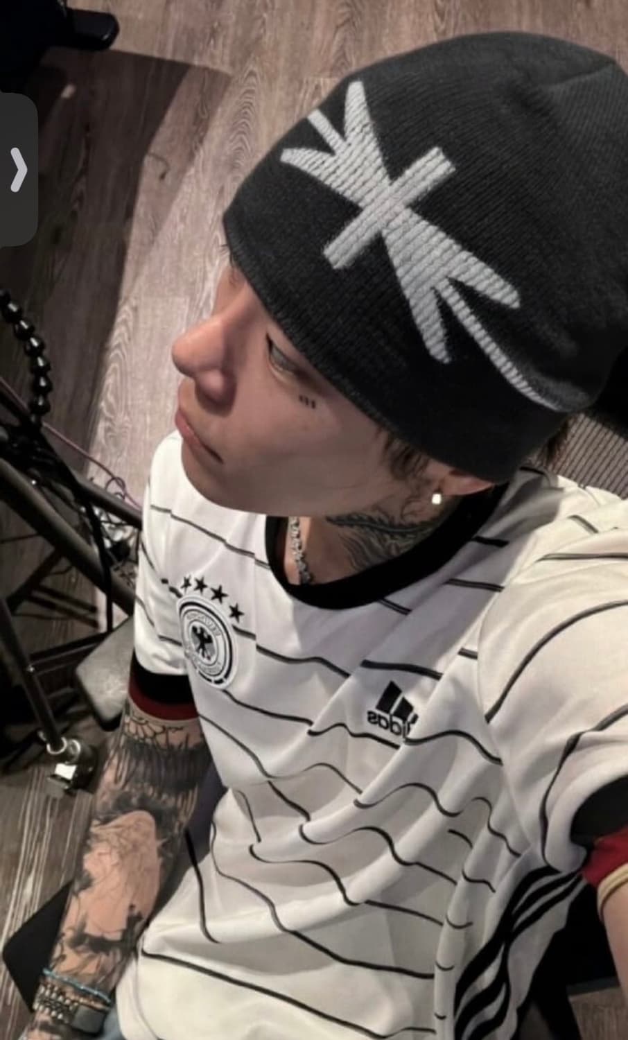 키드밀리 베이지 머천다이즈 비니 상품이미지1