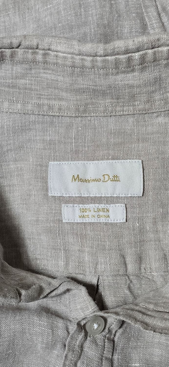 Massimo Dutti 린넨 셔츠 L 상품이미지3