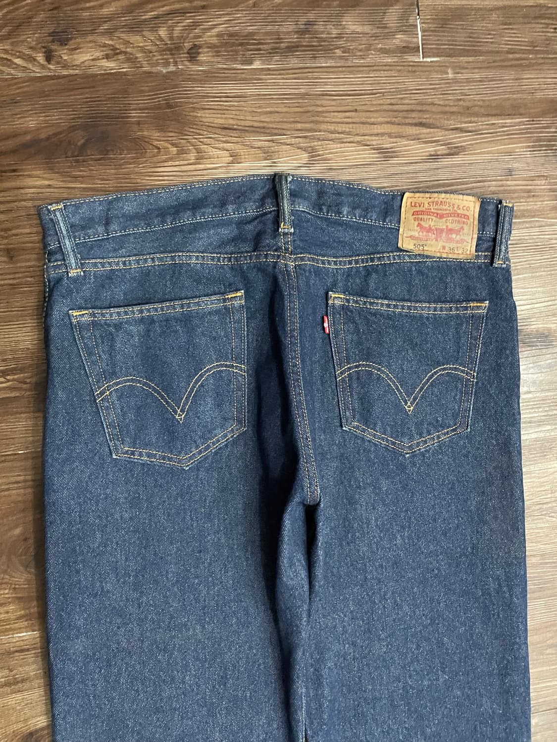 리바이스 505 생지 데님 팬츠 LESOTHO 상품이미지8