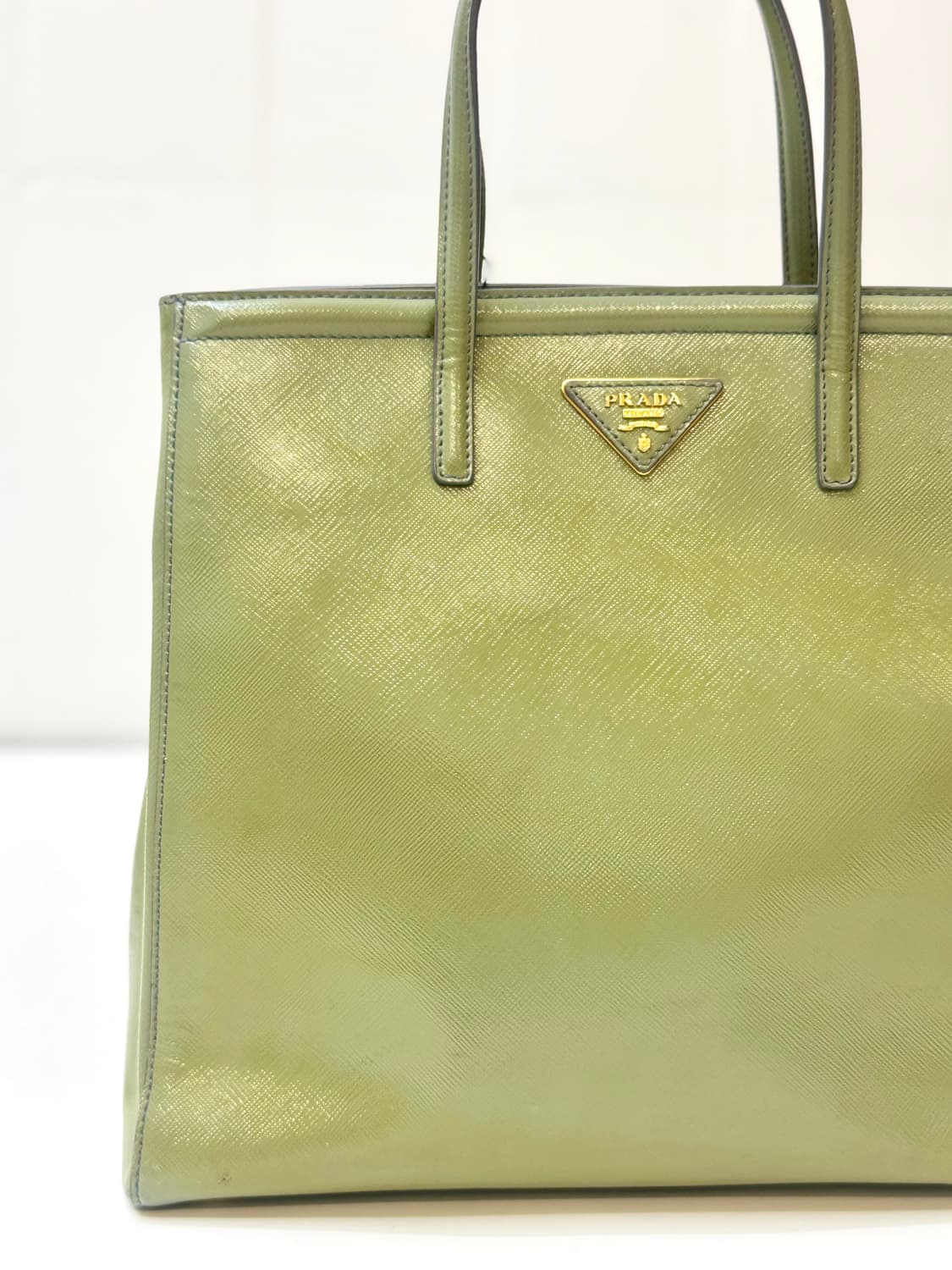 Prada 프라다 사피아노 베르니체 토트백 상품이미지1