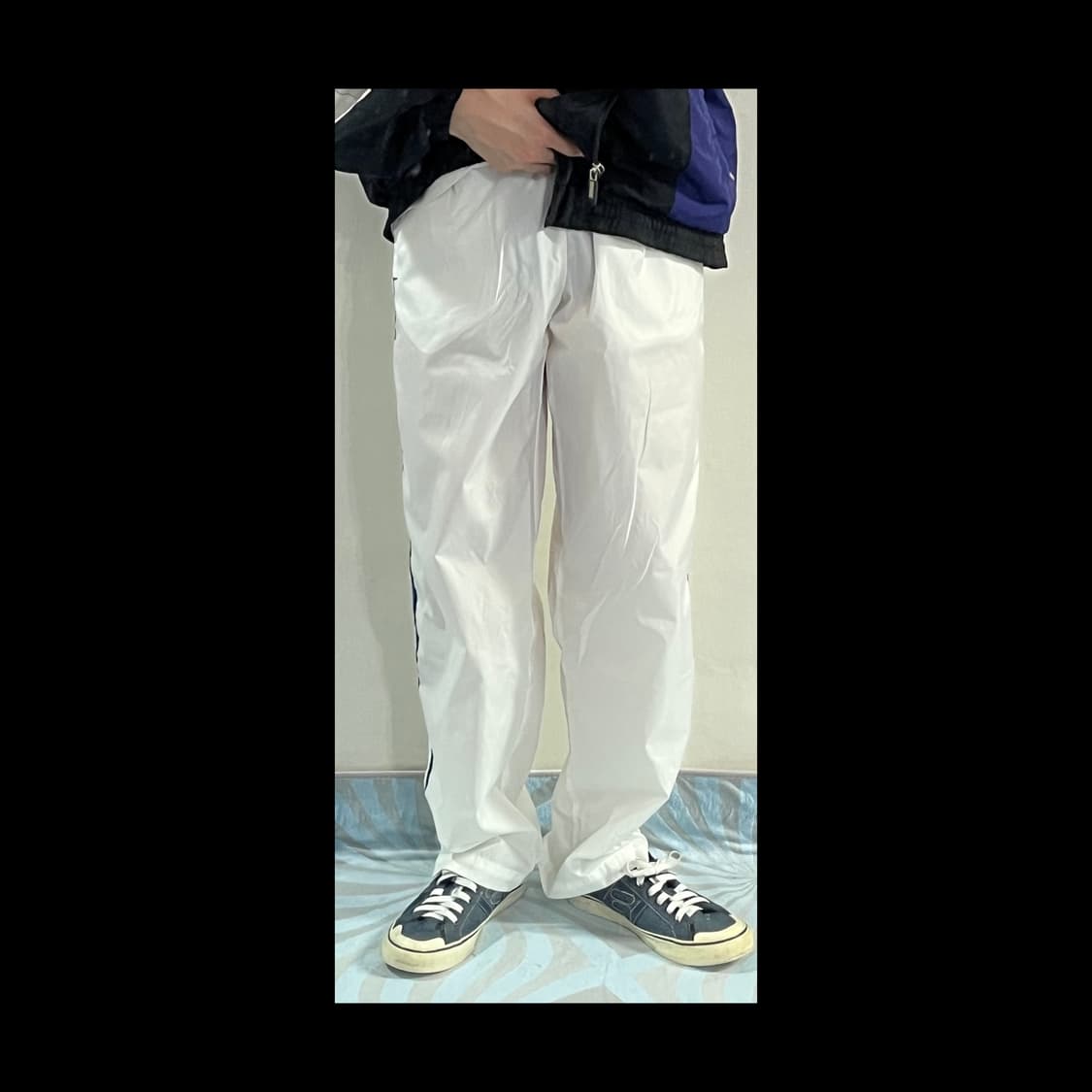 나이키 화이트 트랙팬츠 상품이미지3