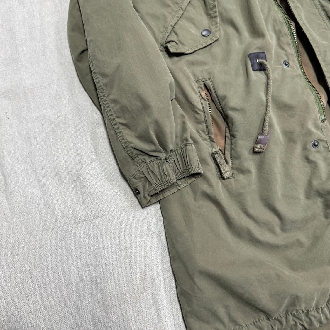 아비렉스LTD 개파카 야상 자켓 + 내피 M 상품이미지4